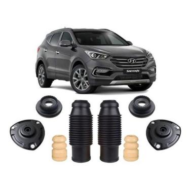 Imagem de 2 Kit Coxim Amortecedor Dianteiro Santa Fé 2.4 2011 2012 13