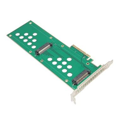 Imagem de U.2 Nvme PCIe SSD Adapter Card, 40Gbps High Speed ​​PCIE3.0 X8 X16 to U.2x2 Dual Drive U.2 Nvme PCIe SSD Riser Card for Intel D7 P5510 P5500 PC5600 Series