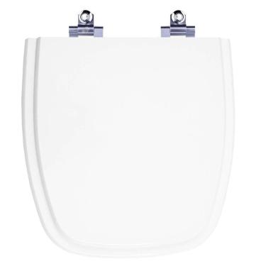 Imagem de Assento Sanitário Laqueado Soft Close Vip Branco para vaso Celite