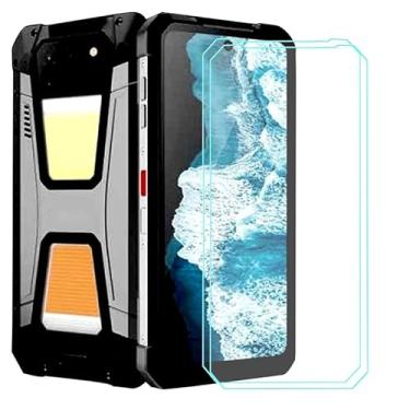 Imagem de MAOUICI Vidro para Unihertz Tank 2/Unihertz 8849 Tank 3/Unihertz 8849 Tank 3 Pro Protetor de tela temperado Galss (17.3 cm), rigidez 9H HD transparente película anti-impressão digital [2 unidades]
