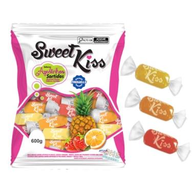 Imagem de Bala Sweet Kiss Azedinha Sortida 500g Pacote Riclan