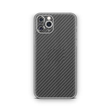 Imagem de Skin Adesivo ViperSkins Traseira Fibra Carbono Para iPhone 12 Mini (Grafite Carbono)