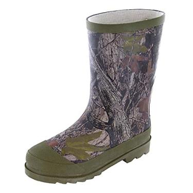 Imagem de Bota de chuva Northside Navajo Jr (Bebê/Criança pequena/Criança grande), Brown Camo, 3 Little Kid