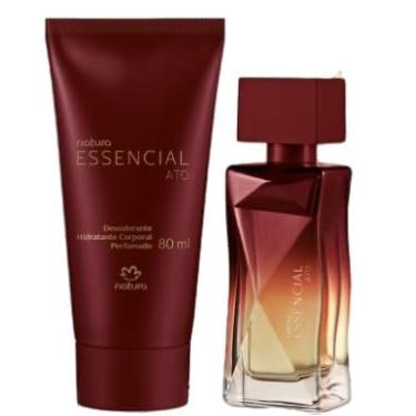 Imagem de KIT ESSENCIAL DEO PARFUM ATO FEM 25ML + DESODORANTE ATO HIDRATANTE CORPORAL 80ML