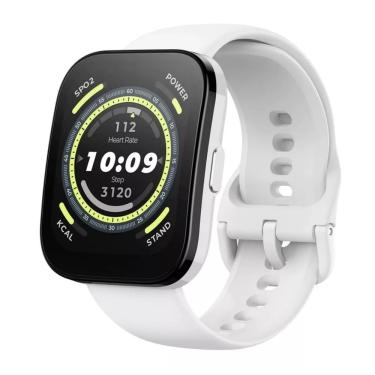 Imagem de Relógio Smartwatch Amazfit Bip 5 Tela 1.91 Gps Redes Sociais Alexa Esportes Branco