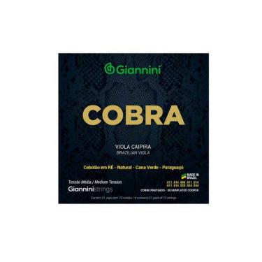 Imagem de Encordoamento Viola Giannini Cobre Prateado Media Gesvm [F108]