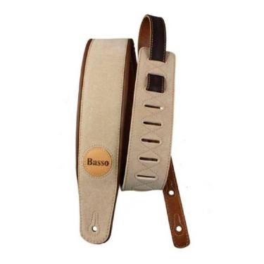 Imagem de Correia Basso Cla 01 Suede Bege [F108]