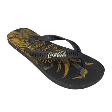 Imagem de Chinelo Dedo Masculino Casual Borracha Coca Cola Cocoa CC3485-Masculino