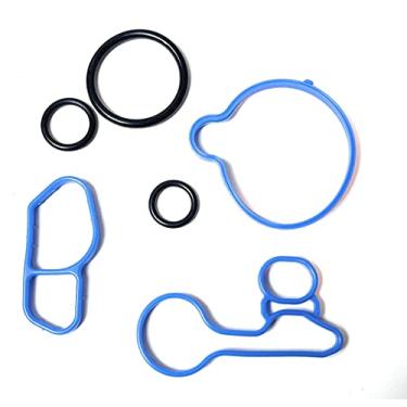 Imagem de Kits de vedação de caixa de termostato de refrigeração Kit de vedação de vedação do refrigerador de óleo 55568536 55568539 55565619 55565385 55566784 para caixa de filtro de óleo turbo 1,4L Chevrolet