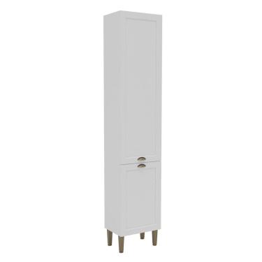 Imagem de Armário Paneleiro 45cm com 2 Portas 2410 Provençal Branco
