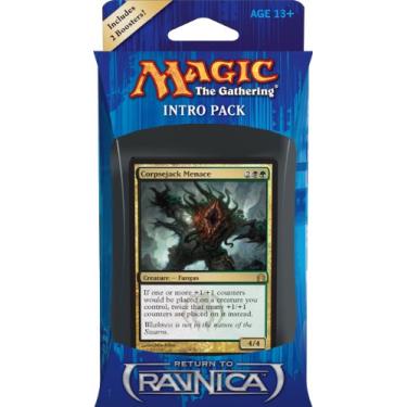 Imagem de MTG Magic Return to Ravnica RTR Pacote de Introdução Deck Golgari Growth Preto Verde