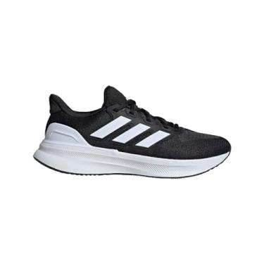 Imagem de adidas Tênis de corrida masculino Ultrabounce 5, Preto/branco/preto, 45