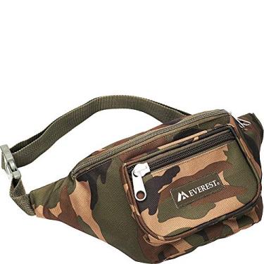 Imagem de Everest Cintura camuflada Woodland - Médio, Camuflagem, One Size, Pochete camuflado floresta - Médio
