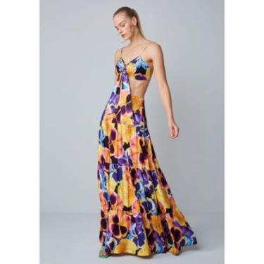 Imagem de Saia Longa Estampada Lança Perfume-Feminino