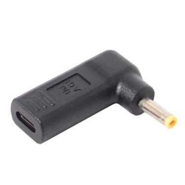 Imagem de ChenYang Adaptador USB 3.1 tipo C USB-C para CC 4,0 x 1,7 mm, emulador PD, gatilho angular de 90 graus