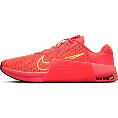 Imagem de Nike Tênis de treino masculino Metcon 9 (DZ2617-601, carmesim brilhante/preto/volt), tamanho 41