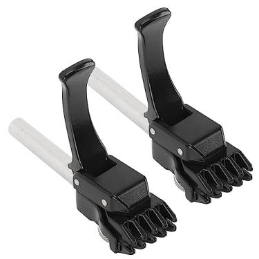 Imagem de Braçadeira Voadora de Badminton, 2 Peças de Liga de Alumínio Preta Braçadeira de Amarração de Badminton Braçadeira Voadora de Tênis Recket Braçadeira de Partida 12 Mm de Diâmetro