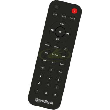 Imagem de Controle original p/ torre caixa de som gradiente gca110 gca112 gdb10m