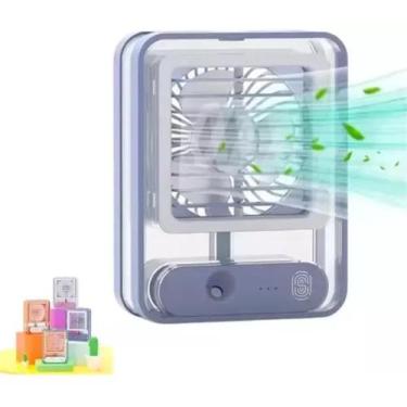 Imagem de Mini Ventilador Com Umidificador Portátil De Ar E Água Oferta - Fan
