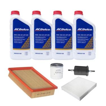 Imagem de Kit Troca De Óleo Chevrolet Spin 1.8 Cobalt 1.4 / 1.8 Flex Até 2016 - 