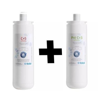Imagem de Kit Refil Filtro IBBL C+5 + Refil Filtro IBBL Pré C+3 Original Compatí