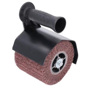 Imagem de Máquina de Polimento de Polimento de Metal 1200W Acessório de Lixadeira Polidora de Roda Portátil Com Cabo Macio, Grão 80 Ideal para Lixamento e Polimento de Madeira, Metal, Aço