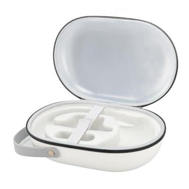 Imagem de Estojo de Transporte Rígido para Vision Pro, para Armazenar VR e Bateria Em Casa ou Durante Viagens, EVA PC Anti Fall Handheld VR Headset Bolsa de Armazenamento Portátil,