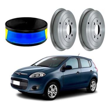 Imagem de Tambor Freio Traseiro Palio 1.0 1.4 1.6 2011 A 2017 - Hipper Freios