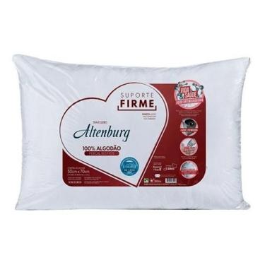 Imagem de Travesseiro Altenburg Suporte Firme 180 Fios Branco 50x70cm