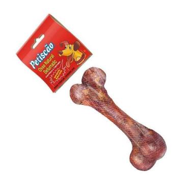 Imagem de Osso Petiscão para Cães Mini Fêmur Vermelho - 1 Unidade