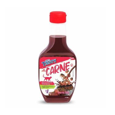 Imagem de Molho para Ração Ipet Tasty Sabor Carne para Gatos - 250g