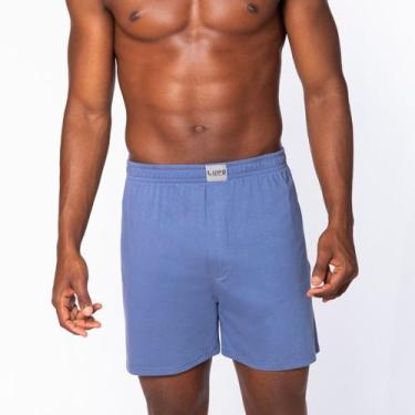 Imagem de Cueca Lupo Samba Canção de Malha 18611-001, Azul, GG