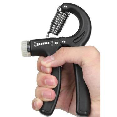Imagem de Hand Grip Com Mola Ajustável 5kg A 60kg Fisioterapia Fortalecimento An