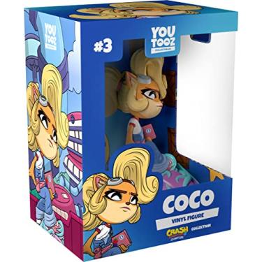 Imagem de YouTooz Boneco de vinil Coco de 12 cm – Coleção Crash Bandicoot