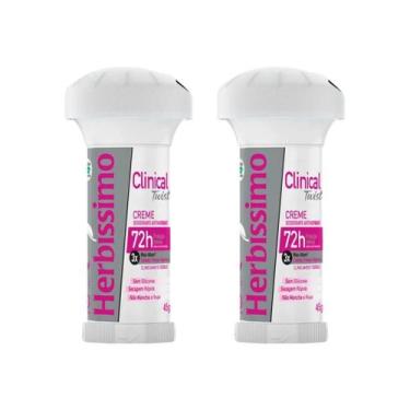 Imagem de Desodorante Herbissimo Stick Creme Twist Clinical 45G - 2Un - Herbíssi
