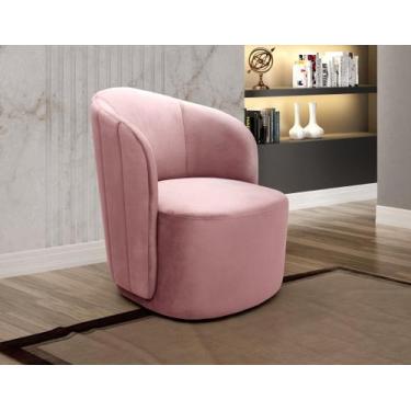 Imagem de Poltrona Concha Stela Decoração Moderna Sala, Recepção, Escritório - B