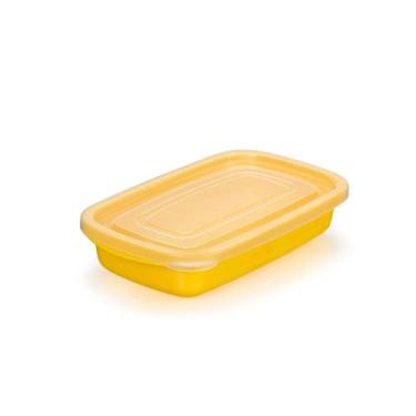 Imagem de Pote Multiuso Graduado Color 500ml - Plasnorthon, Branco