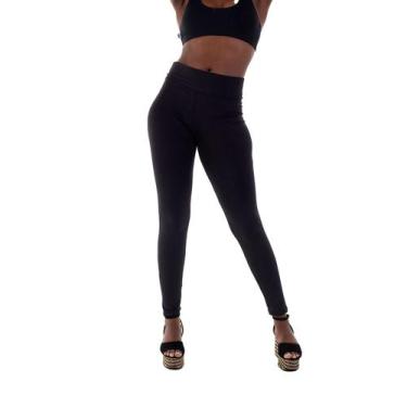 Imagem de Kit com 3 Calças Legging Cintura Alta em tecido Suplex - EBT Uniformes