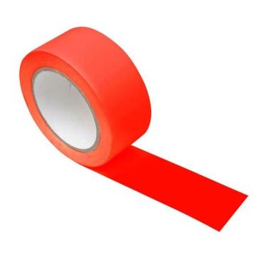 Imagem de Fita de Demarcação de Solo Vermelha Kapazi DMarK 50mm x 30m