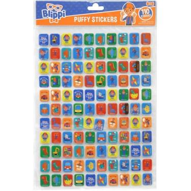 Imagem de Blippi Puffy Sticker Sheet Book with 110 Stickers for Kids