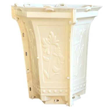 Imagem de GANAZONO Molde de vaso de flores de plástico, molde de vaso de flores e argila de concreto, molde de urna, faça você mesmo