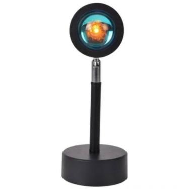 Imagem de Luminária Por Do Sol Luz Noturna Projetor Led Sunset