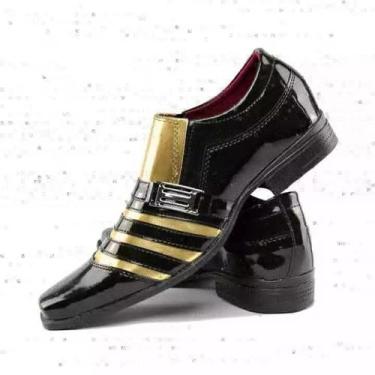 Imagem de Sapato Social Samba Pagode Verniz Estilo Italiano Esporte Fino - SBL, 