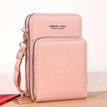 Imagem de Bolsa E Carteira Feminina Com Alça E Porta Celular Da Moda - Tem Tudo 