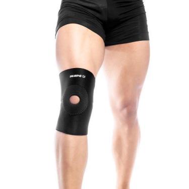 Imagem de Joelheira Preta Curta Lesão Joelho Neoprene - DE210 - DILEPÉ, M