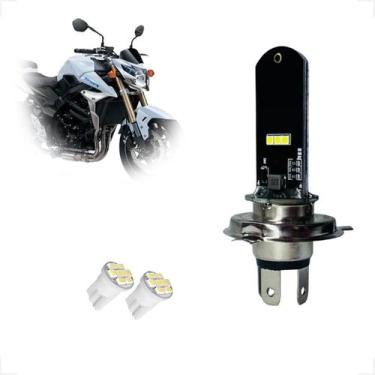 Imagem de Lâmpada Led H4 Thork 6000k 12v Moto GSR 750 2013 2014 2015 2016