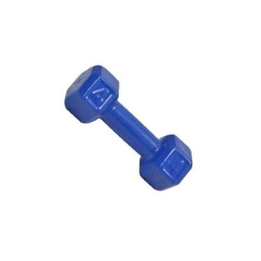 Imagem de Halter Sextavado Emborrachado Para Musculação Academia 04 kg - Niterói