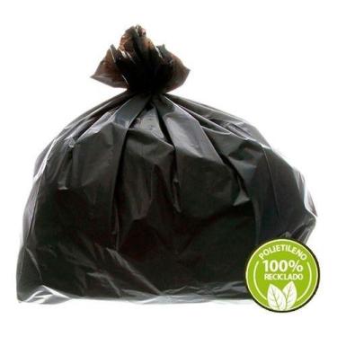 Imagem de Saco De Lixo 200 Litros Preto Reforçado 100Un - HIGIPACK