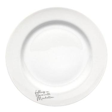 Imagem de Prato de sobremesa manhattan branco 19cm - hauskraft - haüskraft