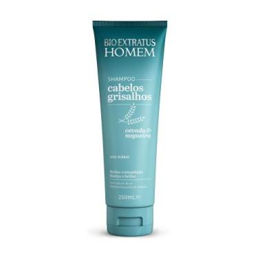 Imagem de Shampoo Masculino Para Cabelos Grisalhos 250ml Oferta - bio extratus